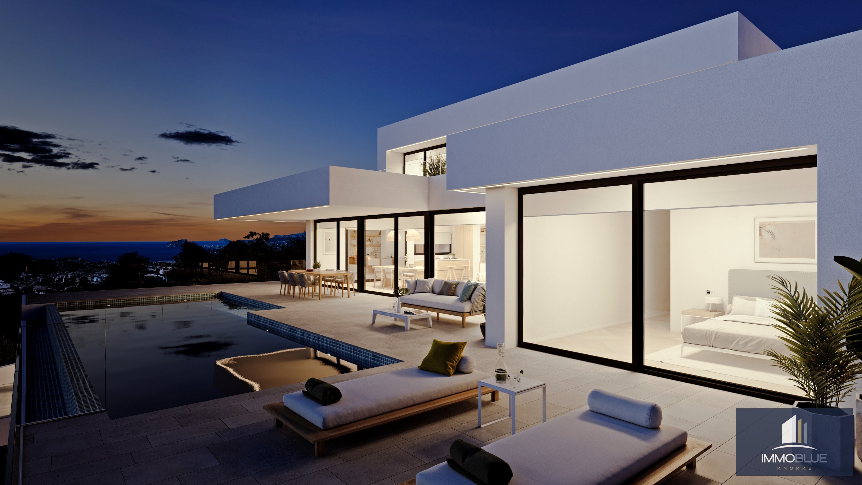 Villa neuve et élégante à Cumbre del Sol. 