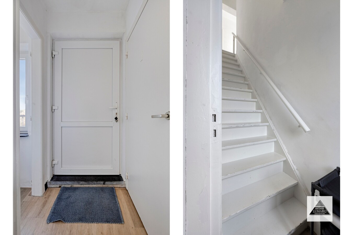 Vernieuwd duplex app. met 3 slaapkamers, terras, parking 