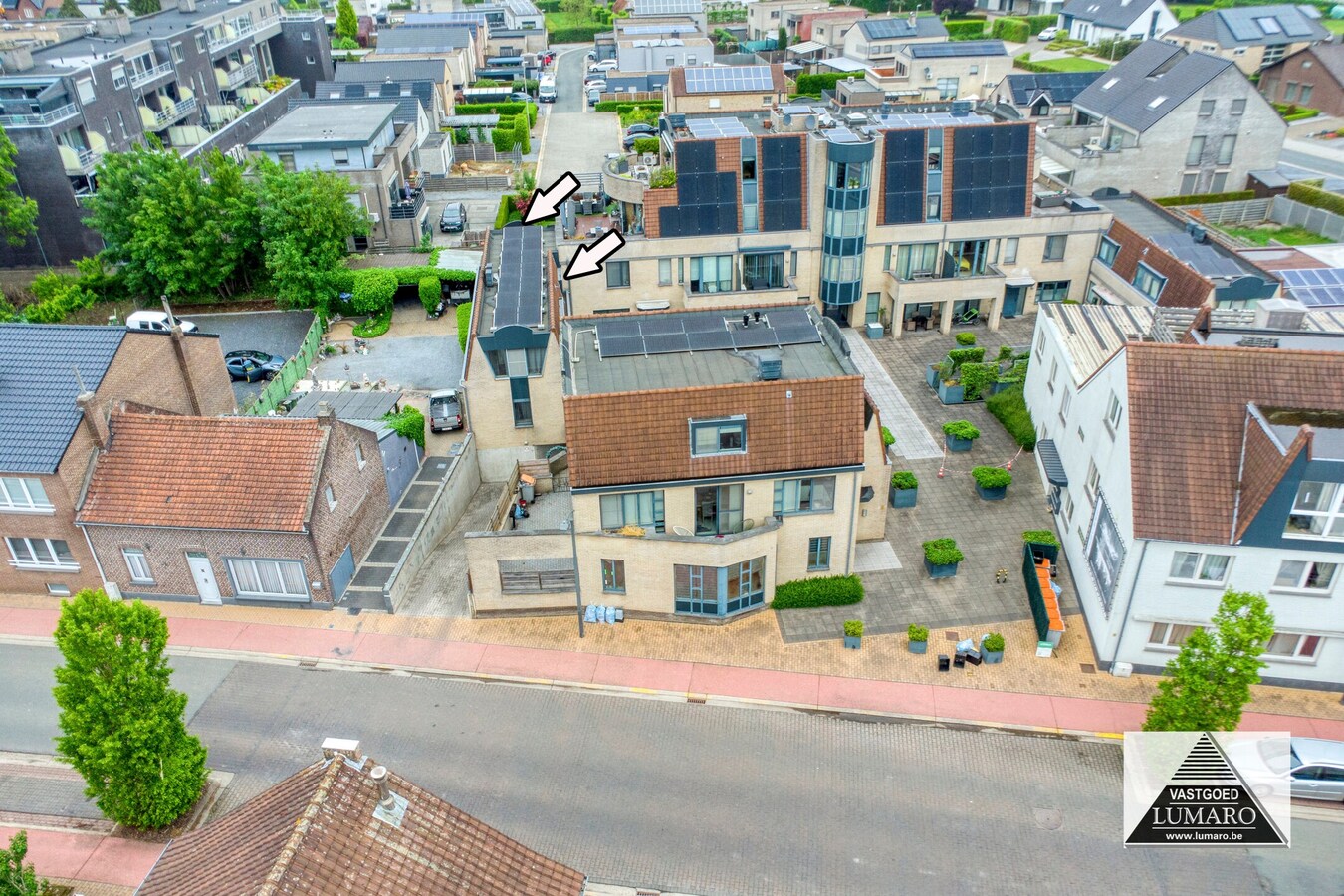 Comfortabele woning met privé tuintje, met zonnepanelen. 
