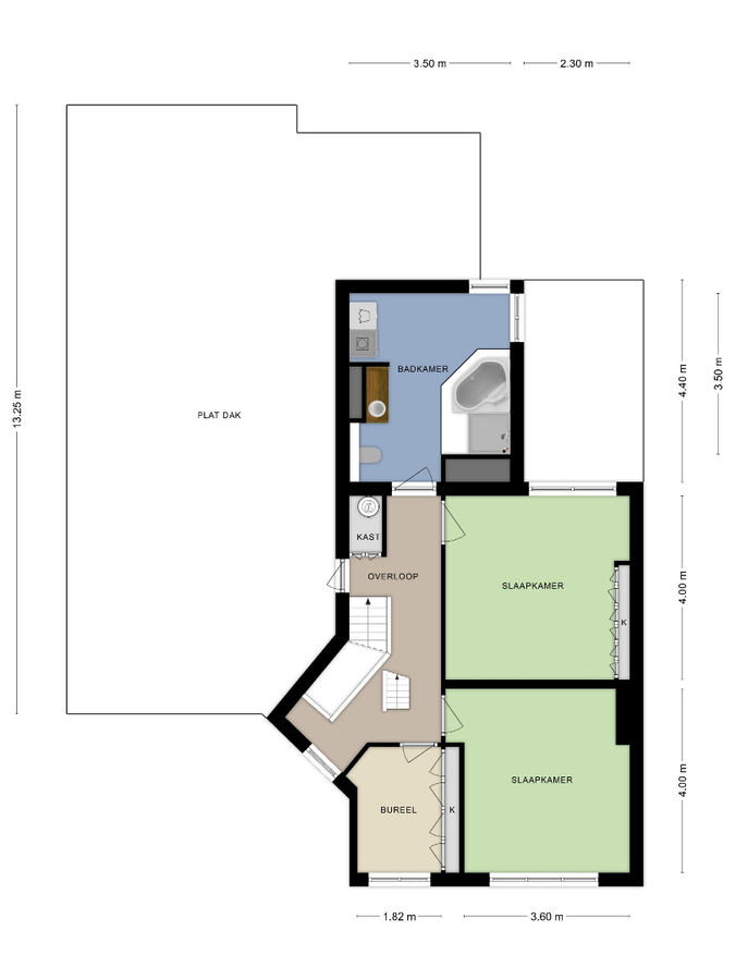 Verrassend ruime HOB (290 m²) met garage voor 3 wagens te Duffel 