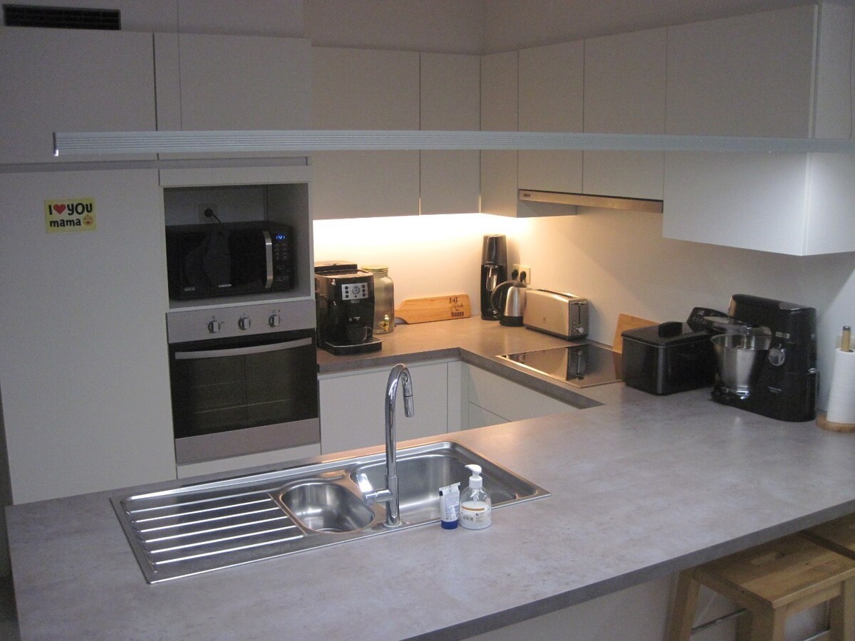 LUXUEUS 3-SLPK-APPARTEMENT  (zonder vaste kosten!). 