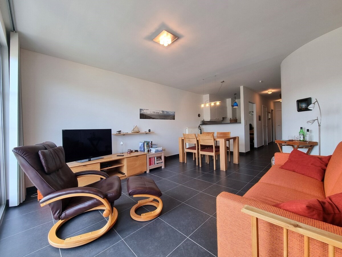 Tof appartement met één slaapkamer te Zeebrugge-Strand 