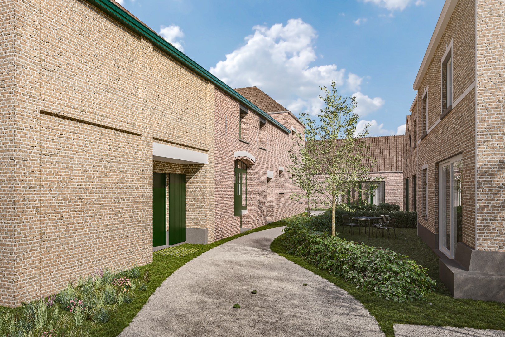 Residentie Graanmolenhof – Wonen met karakter in het hart van Zandvoorde 