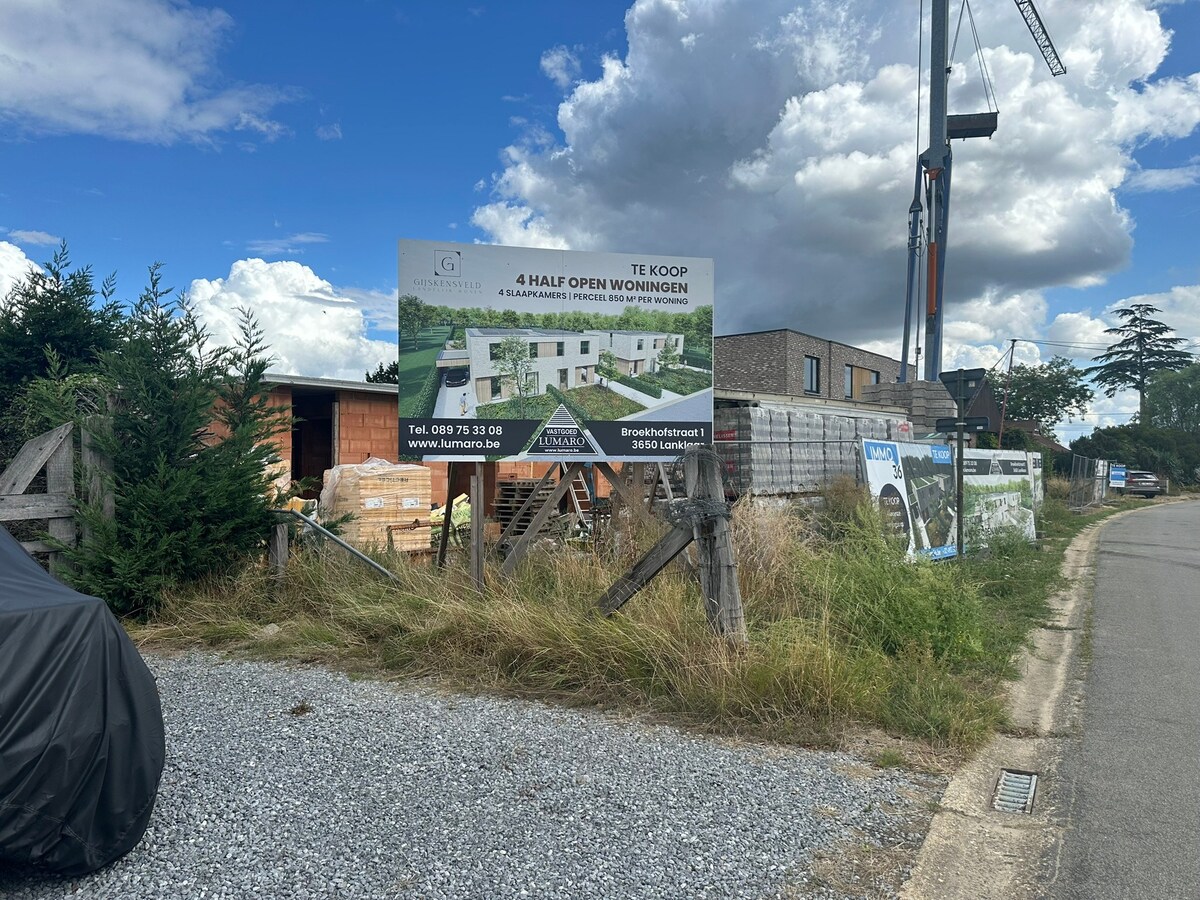 “Gijskensveld”: 4 luxueuze woningen op landelijk-residentiële locatie 