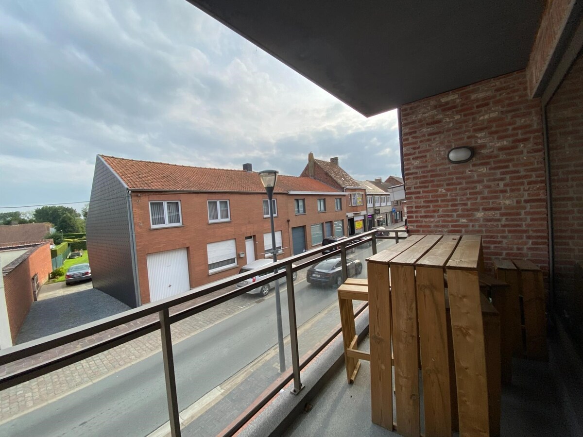 Nieuwbouw appartement met garage in centrum Houthulst 
