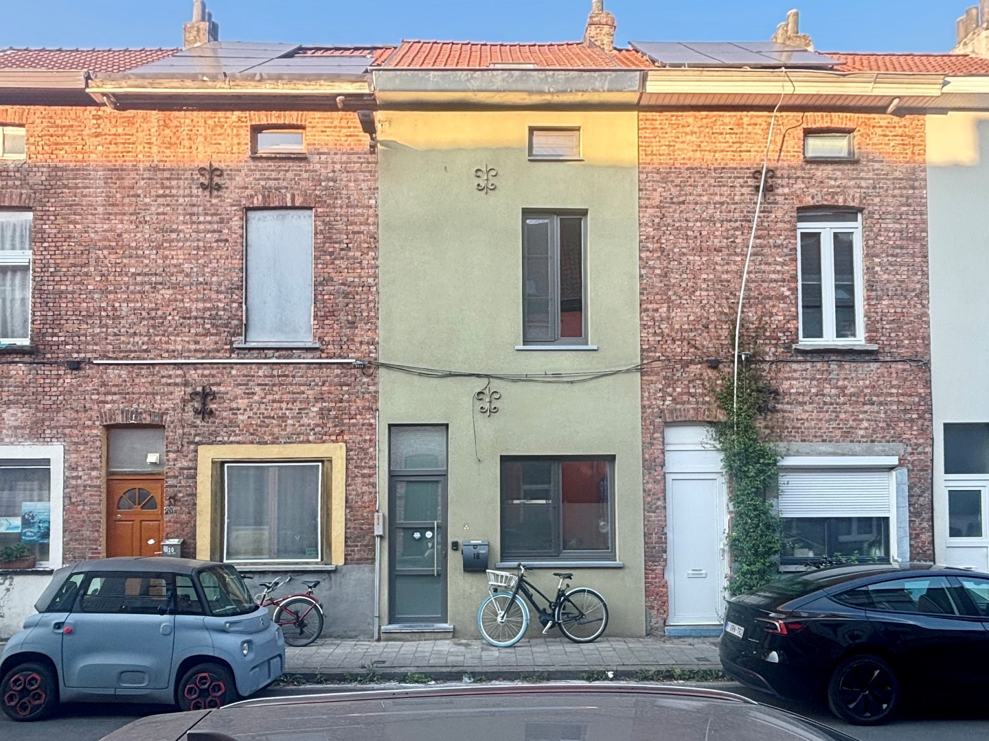 Charmante stadswoning met 2 slpk + bureau in Gent 