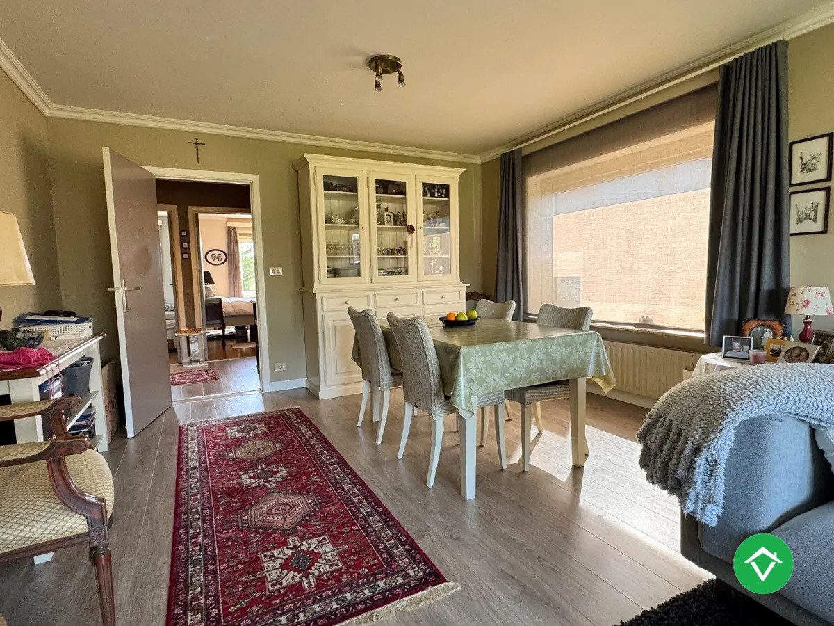 Rustig gelegen appartement met 2 slaapkamers te Assebroek 