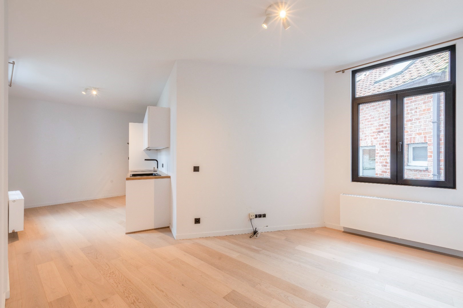 1-slaapkamerappartement met gemeenschappelijke tuin 