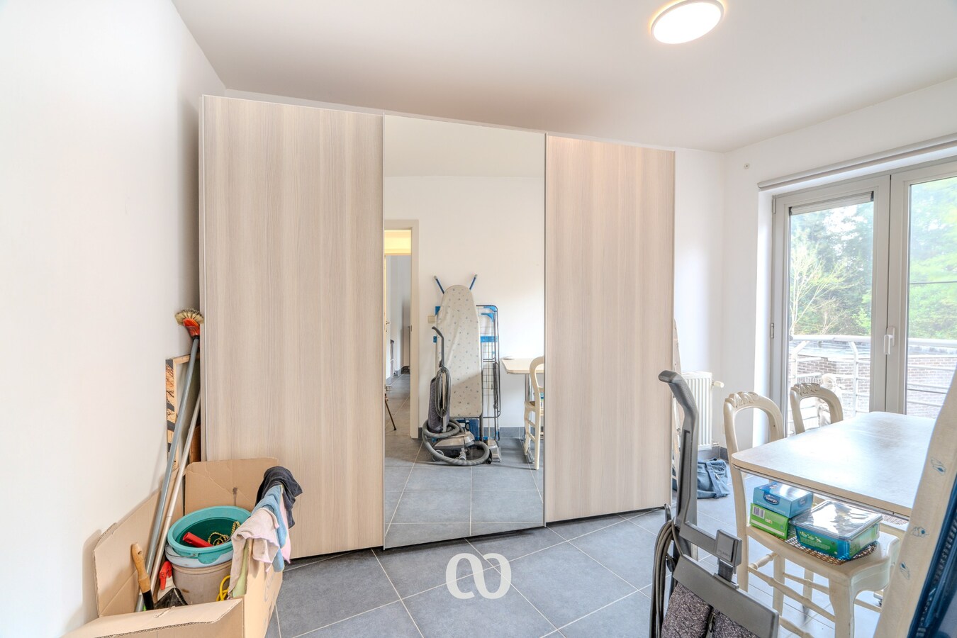 Gezellig appartement met 2 slaapkamers en garage 