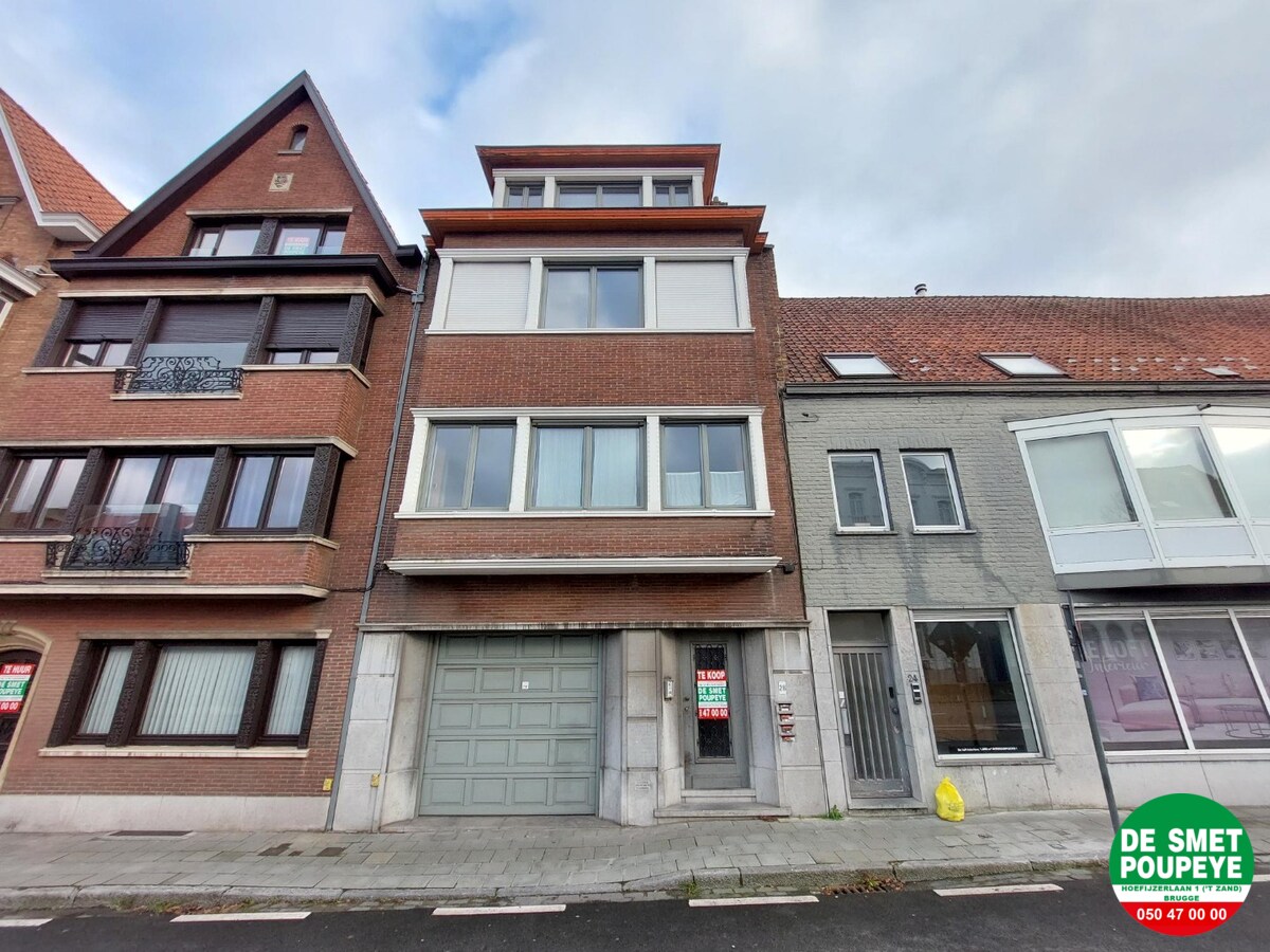 Gelijkvloersappartement met tuintje 