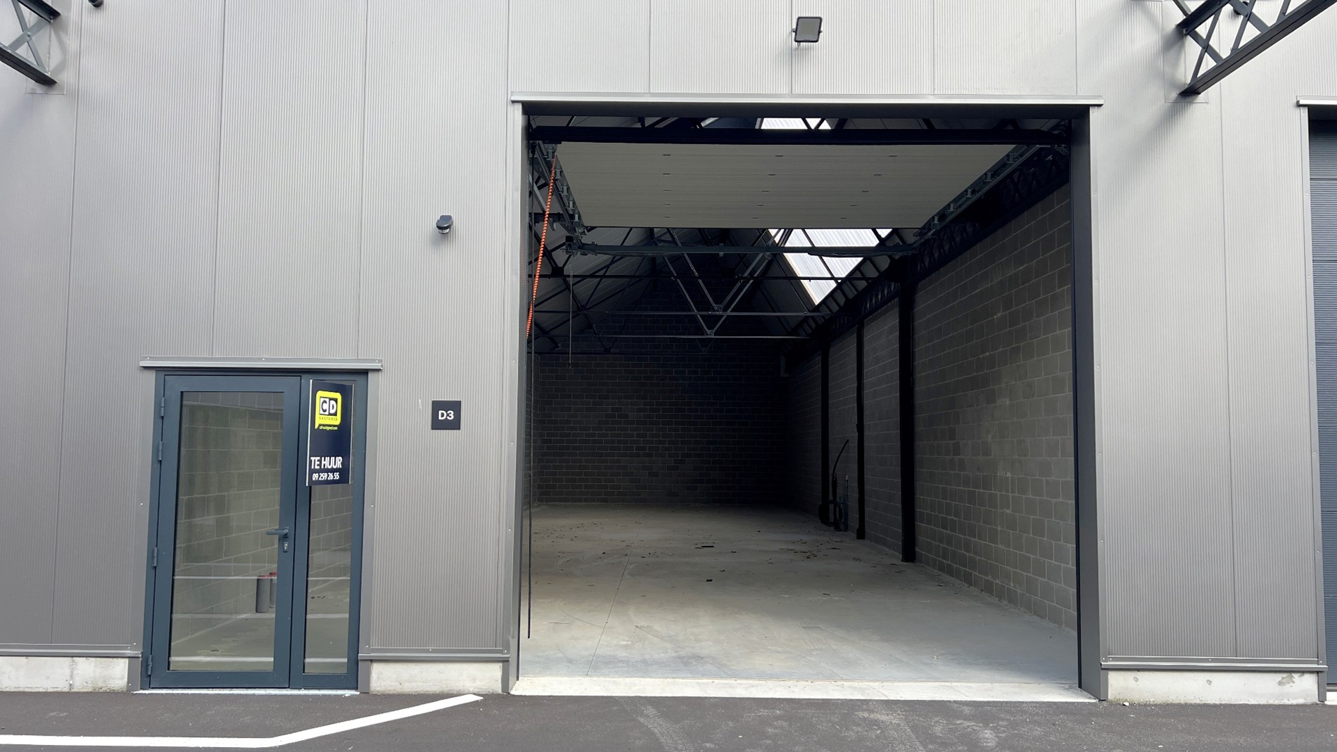 Nieuwbouw opslagruimtes te huur nabij N407 in Kalken