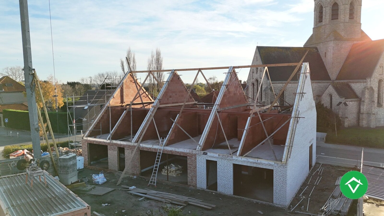Nieuwbouwwoning met 3 slaapkamers en tuin te Koekelare 