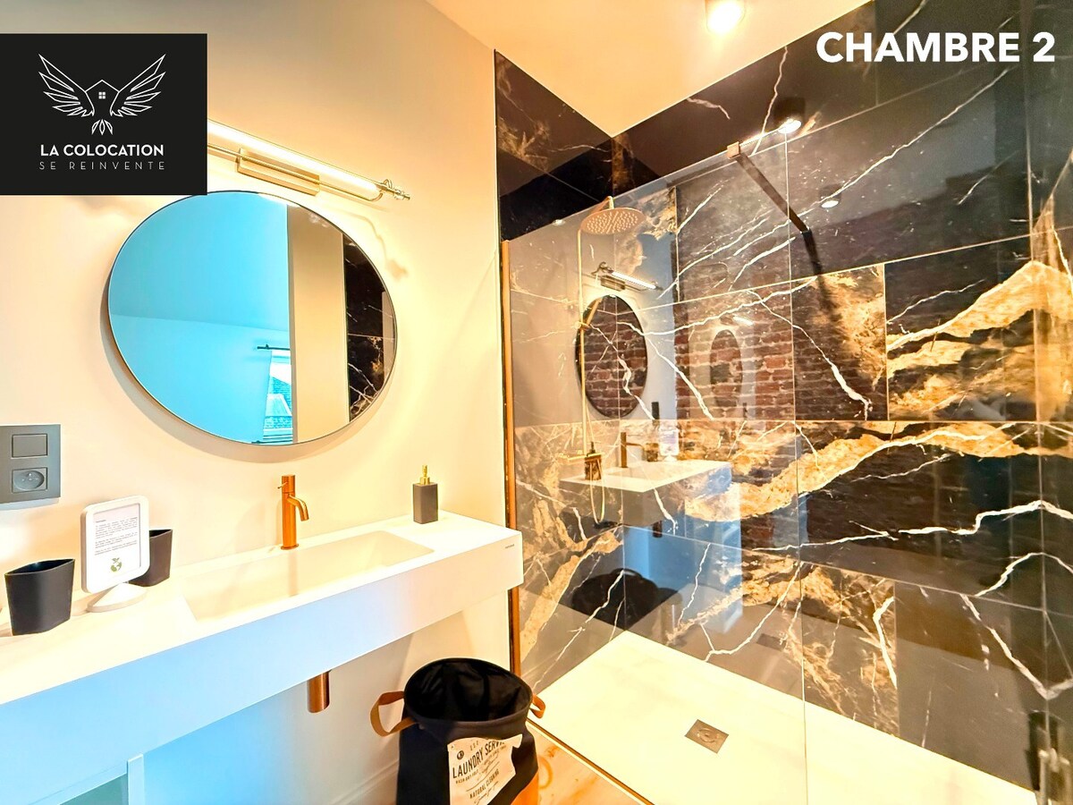 2 chambres en coliving dans une maison de caractère à Tournai ! 