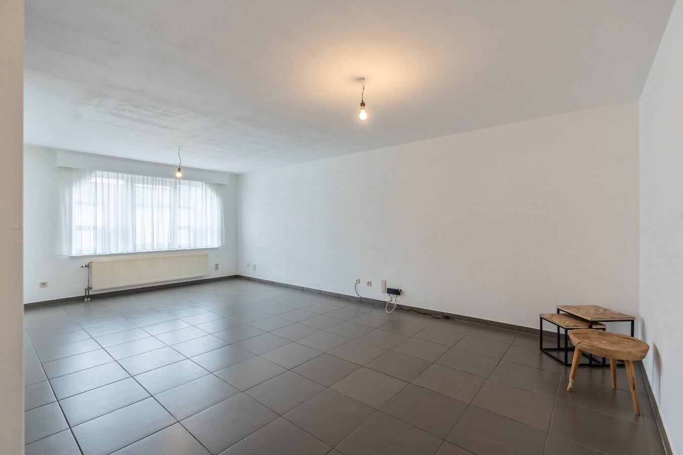 Gelijkvloersappartement met 1 slaapkamer en garage 