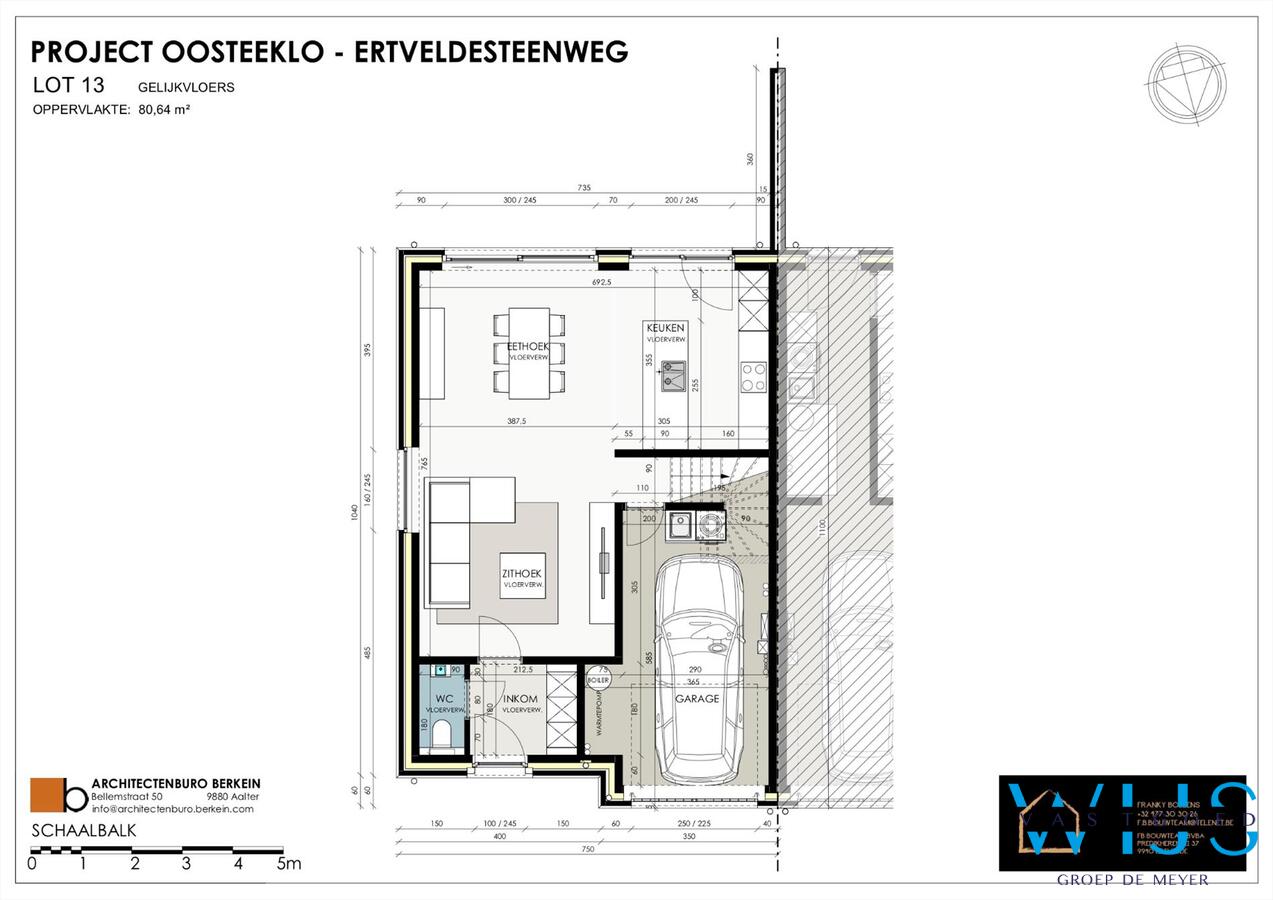 PRACHTIG NIEUWBOUWPROJECT IN OOSTEEKLO ! 