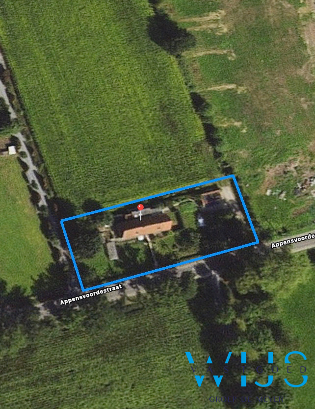 Fantastisch gelegen woonhuis op 1430m² te Lievegem ! 