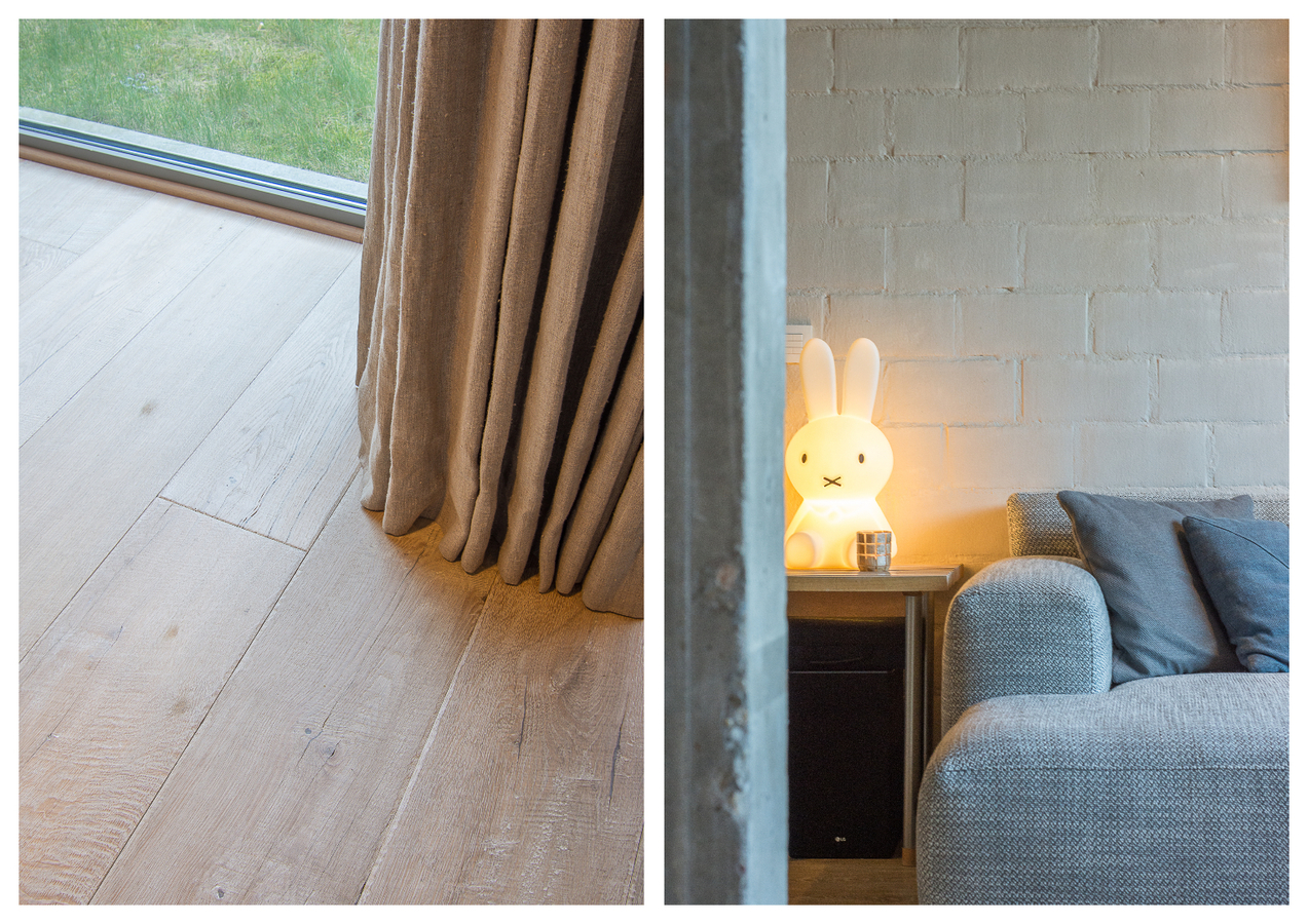 Uniek loft-appartement met tuin te Bachte-Maria-Leerne 