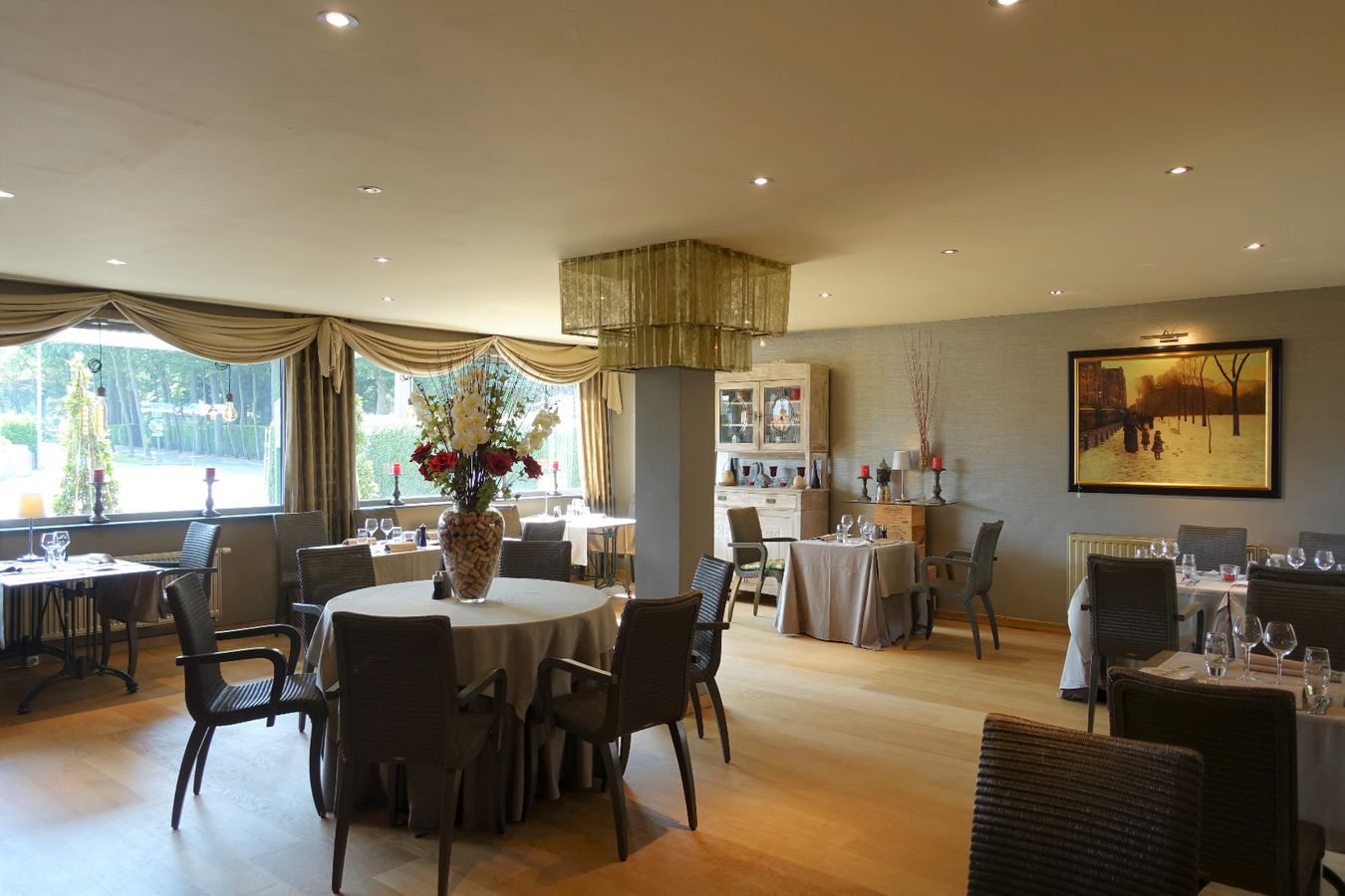 Prachtig restaurant met tuin en woonst op uitstekende ligging 