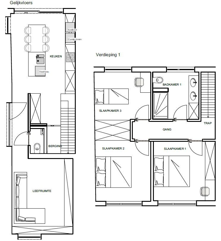 Energiezuinige gezinswoning met 3 slpk, tuin en autostaanplaats (+ garage) 