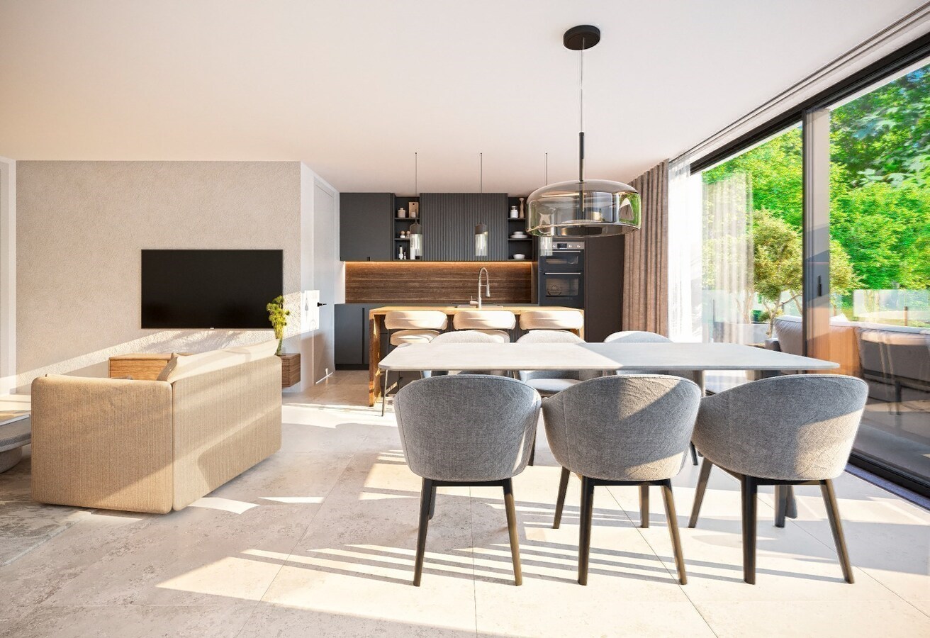 KNAP ARCHITECTURAAL WOONPROJECT IN HET CENTRUM VAN KERMT 