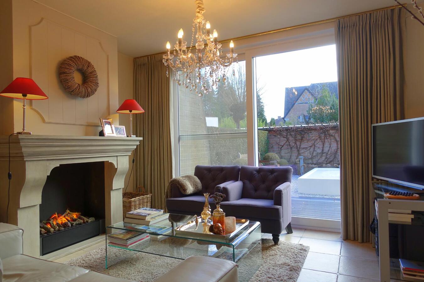 Gelijkvloers appartement met zuidgerichte tuin 