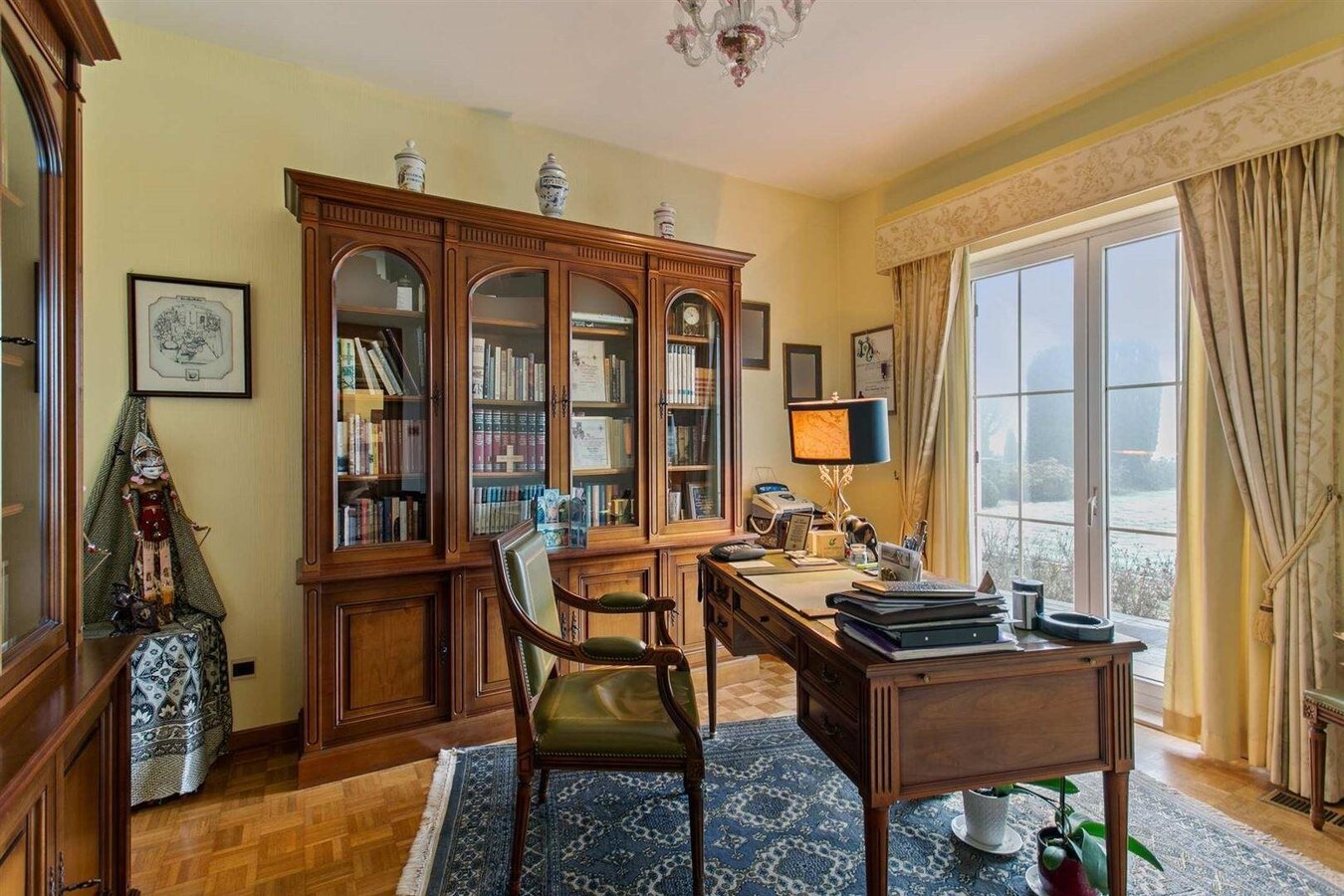 Prachtige en uitzonderlijk rustig gelegen villa met bijgebouw, weiland en bos op ca. 3.1ha te Lubbeek (Vlaams-Brabant) 