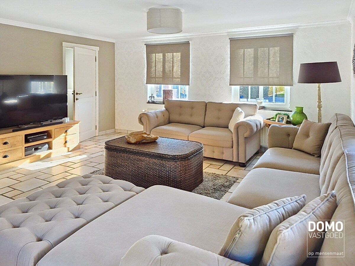 Warme gezinswoning met prachtige tuin in hartje Kortessem 