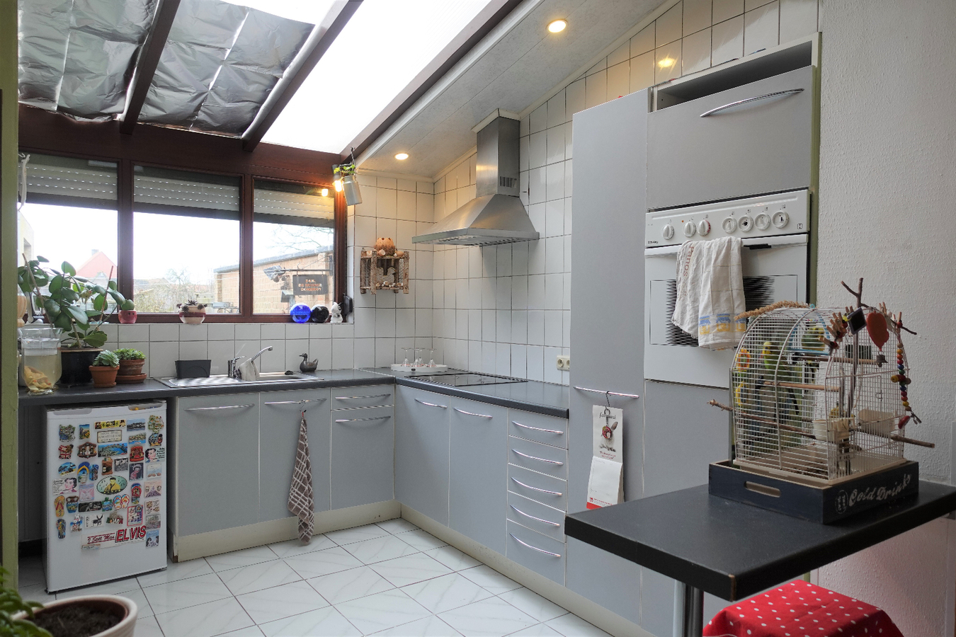 Woning met tuin langs het kanaal 