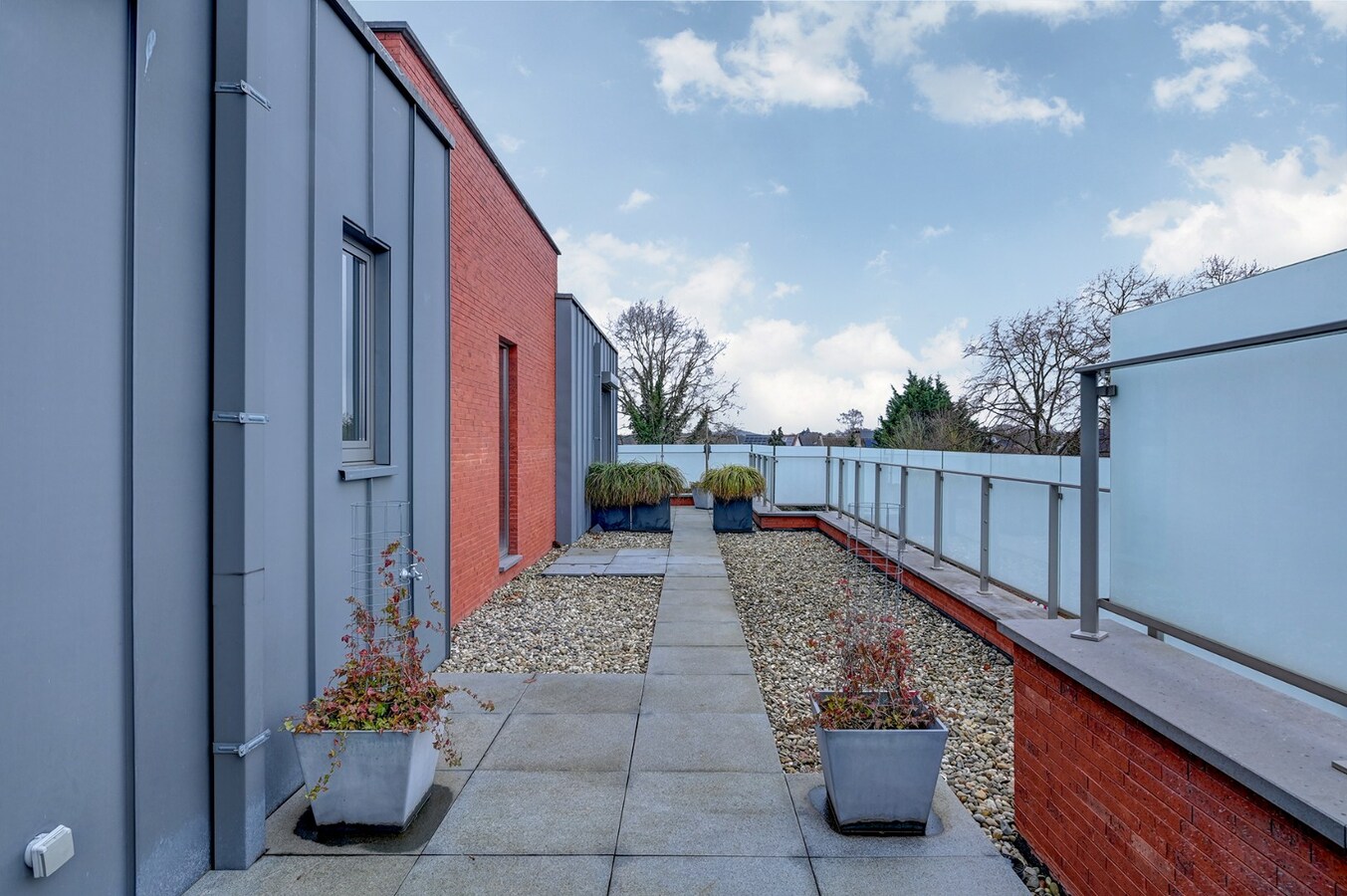 Centraal gelegen penthouse met grote terrassen 