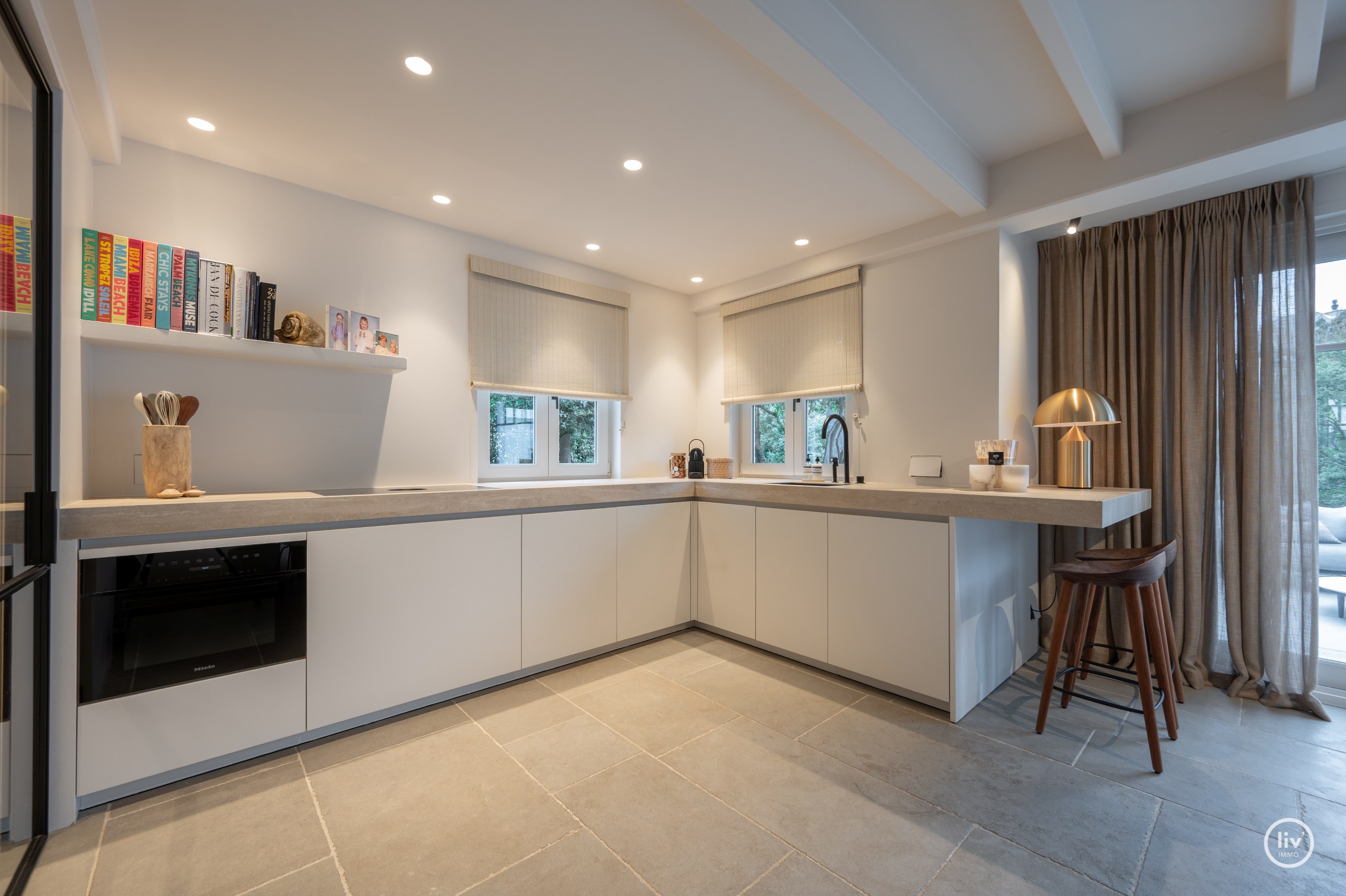 Exclusieve koppelvilla met verfijnde afwerking op toplocatie in het Zoute 