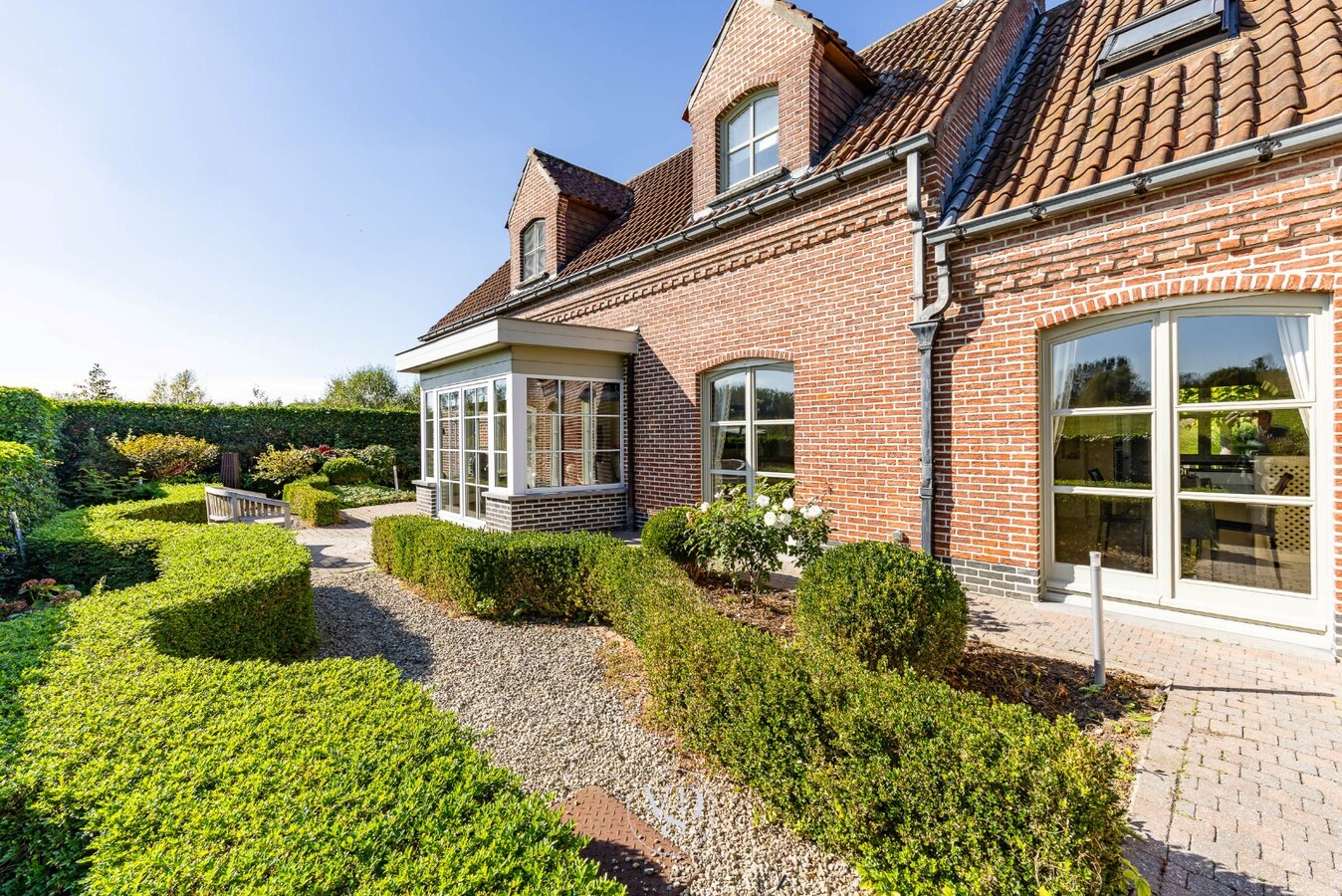 Landelijke villa nabij de Schelde. 