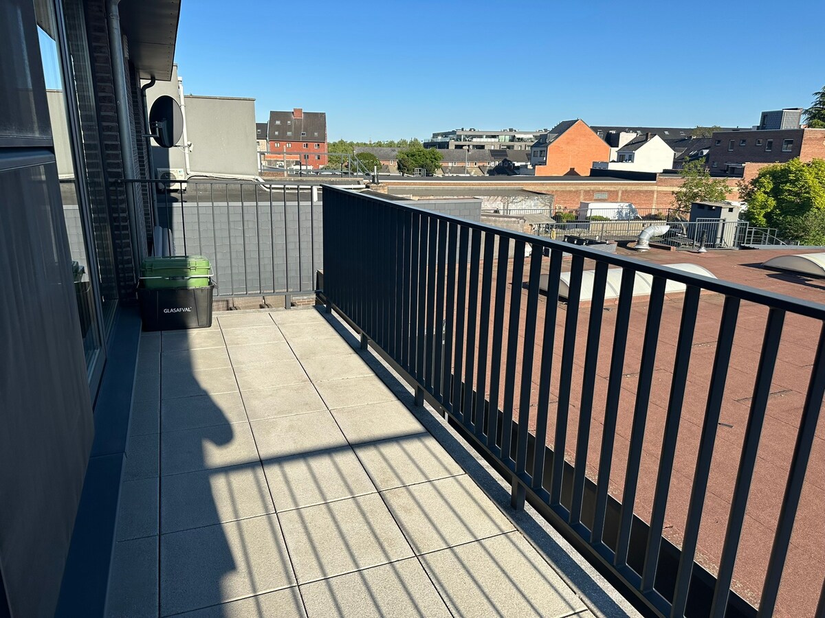 Comfortabel  appartement met 1 slaapkamer, terras 