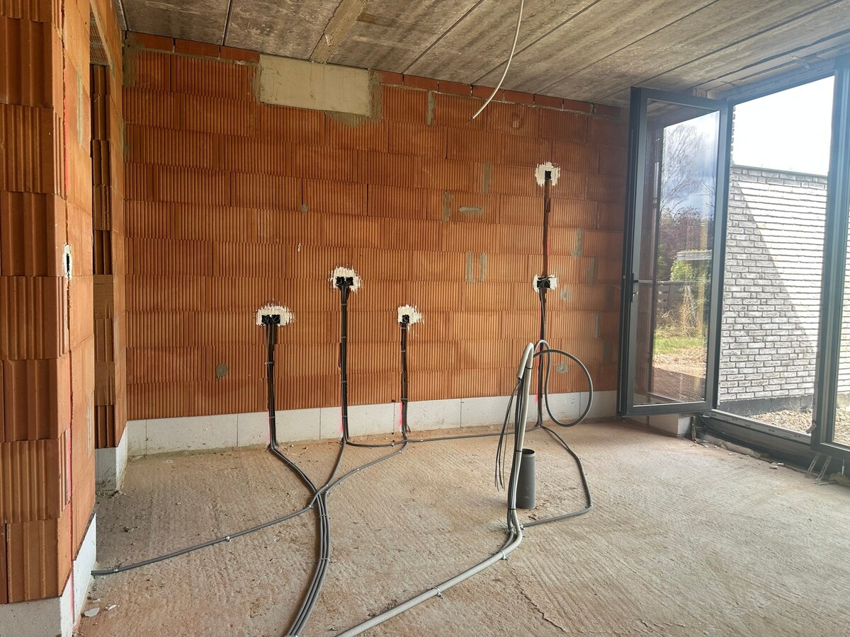 Mijmeren over de velden - in een luxueuze half open nieuwbouwwoning in Rotem 