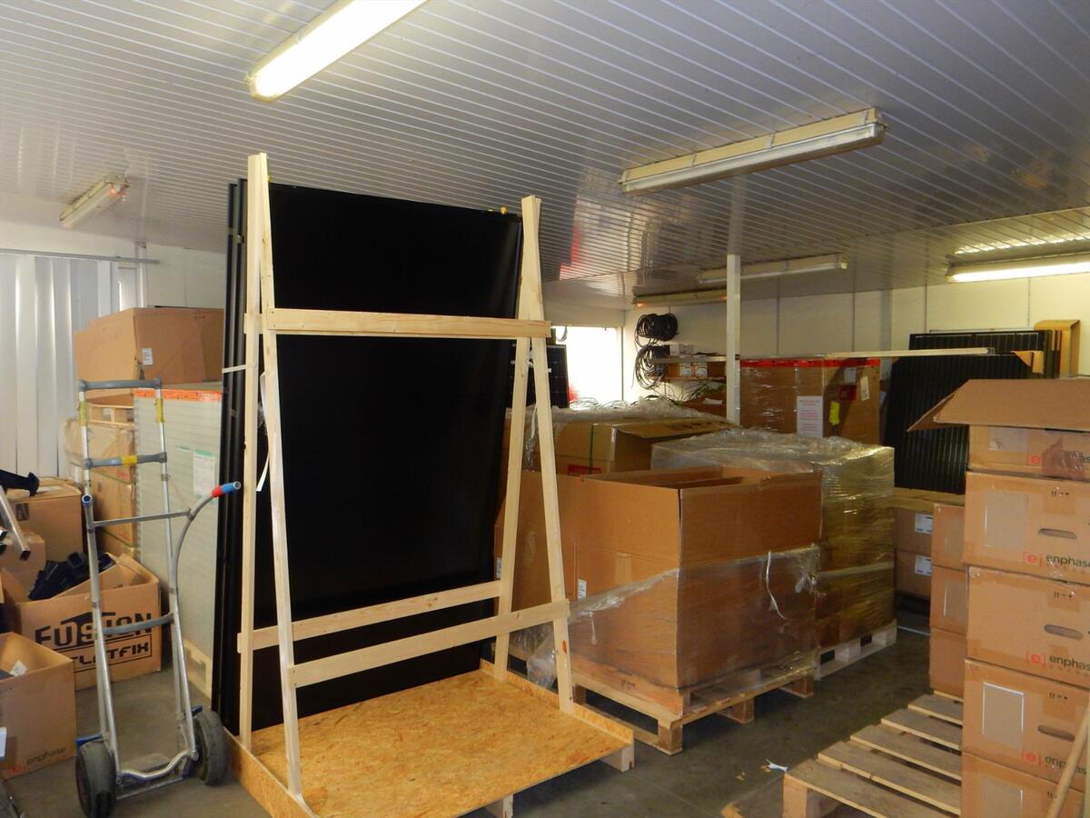 Handelspand + magazijn 