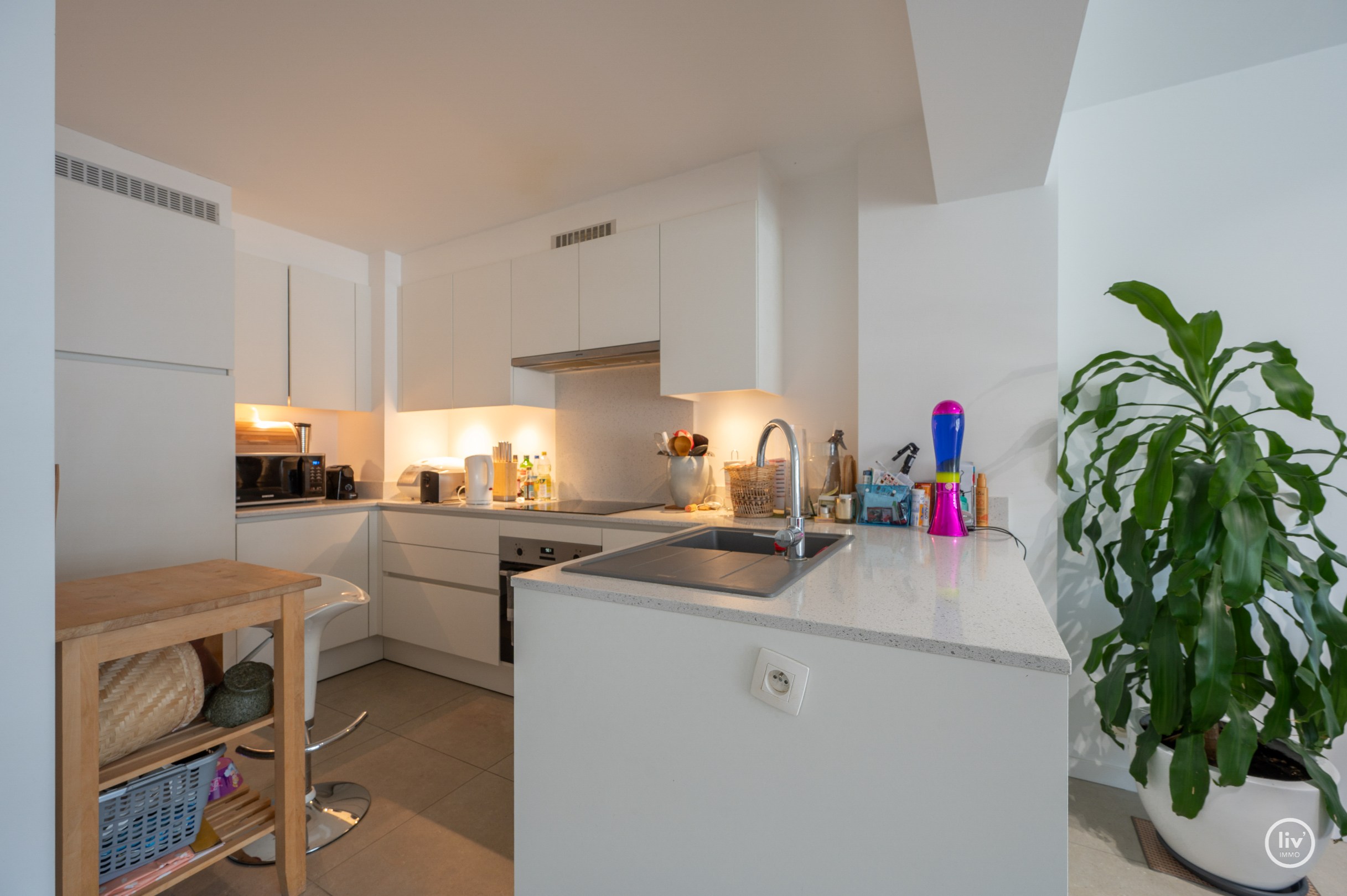 Uiterst lichtvol appartement met twee slaapkamers op het Alfred Verweeplein. 