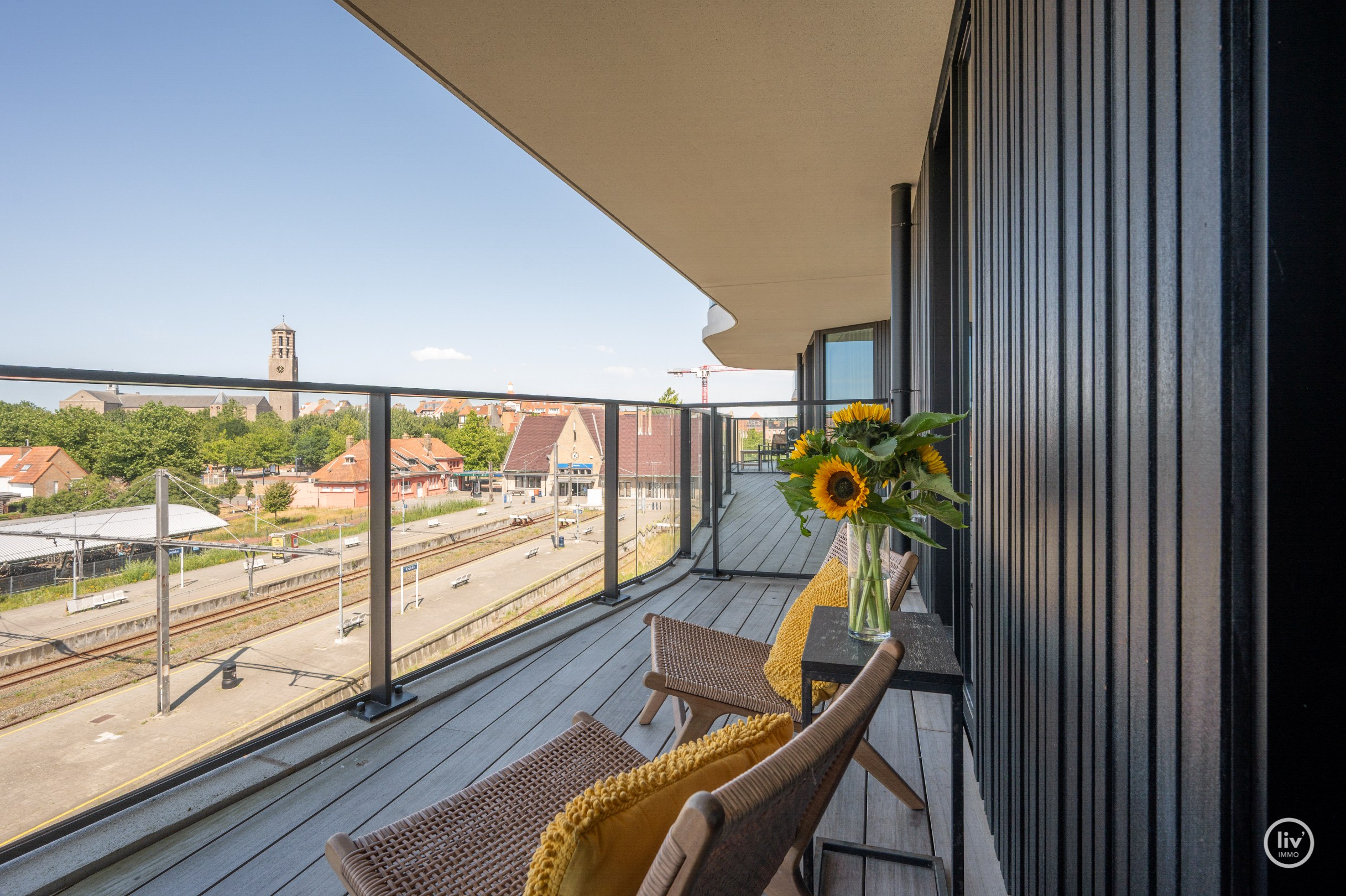 Lichtrijk appartement met groot terras te Res. Lake Garden - Duinenwater 