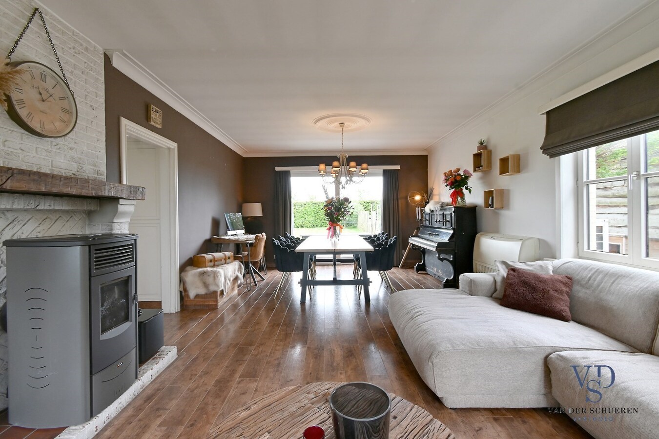 Landelijk wonen in Baaigem. 