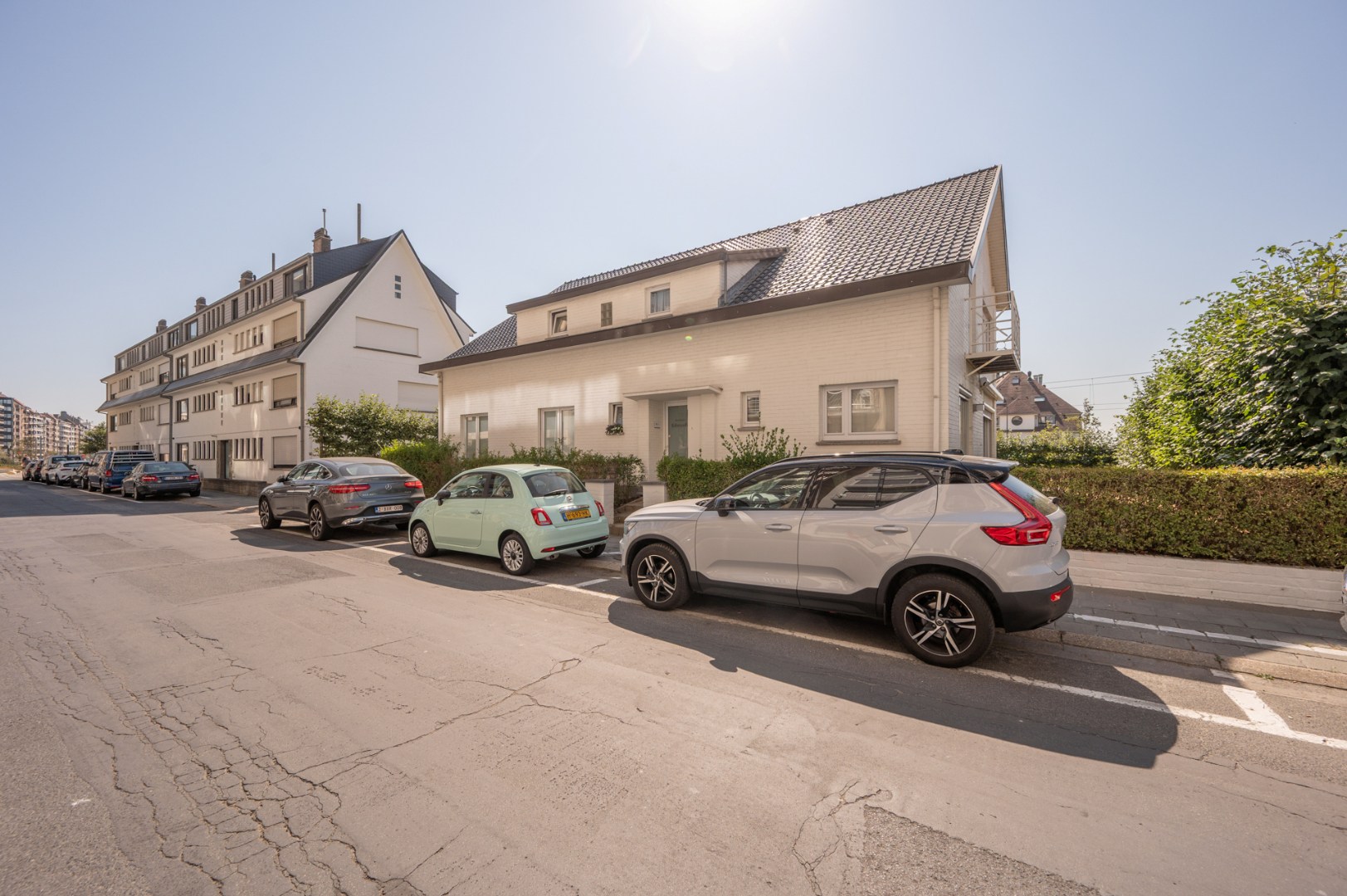 Appartement met tuin vlakbij het strand 