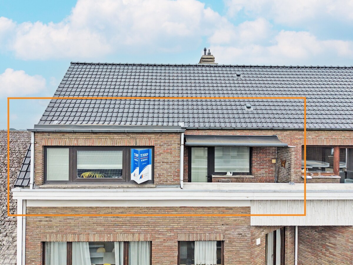 Energiezuinig tweekamerappartement met garage centrum Zottegem 