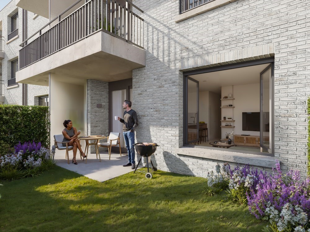 2 slpk-appartement in centrum Gavere! 