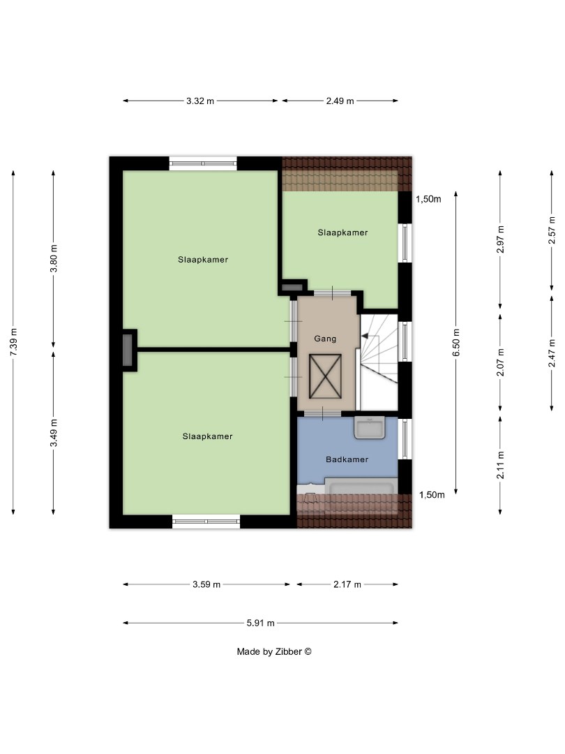 Half open bebouwing met 3 slaapkamers, zuid/west georiënteerd tuin op super ligging in Kessel-Lo! 