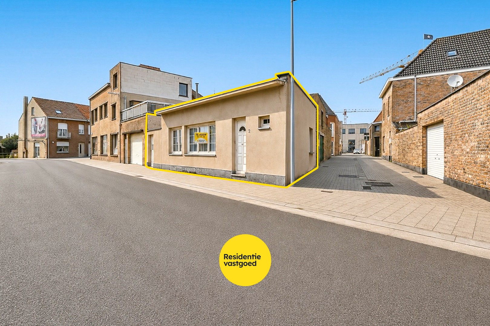 Gelijkvloerse woning met 2 slaapkamers 