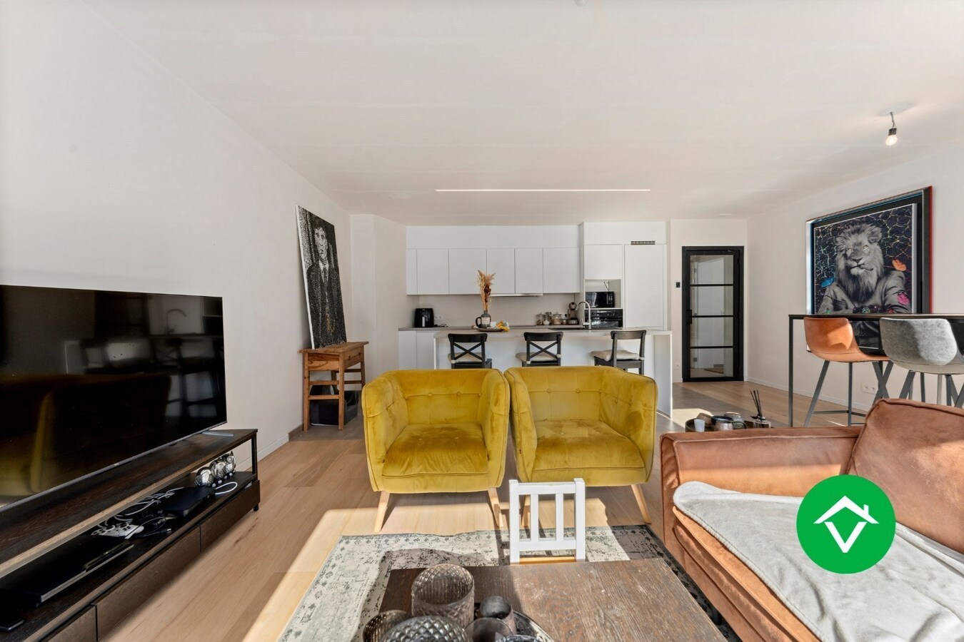 Appartement met autostandplaats te Leke 