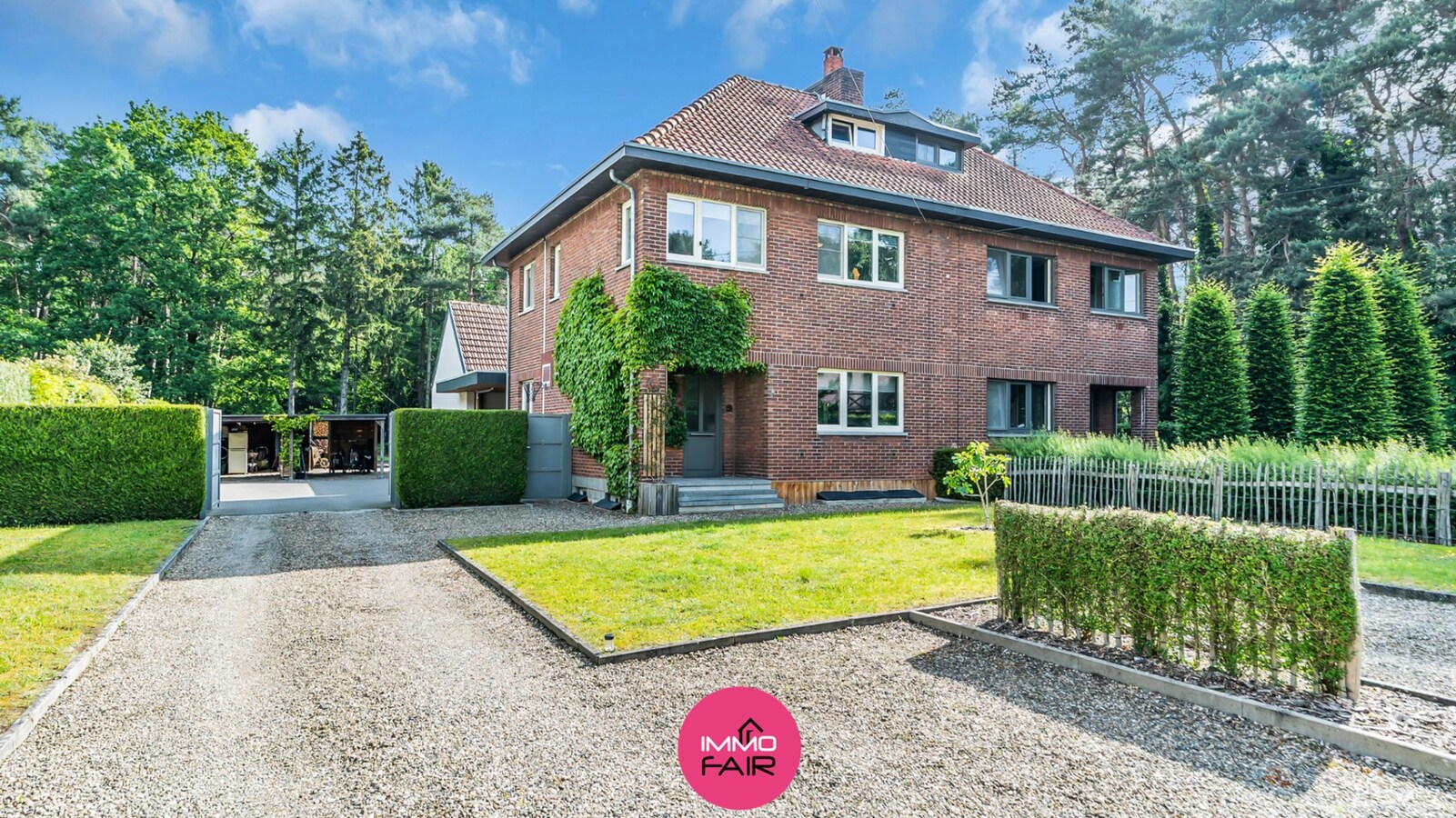 Instapklare woning in het groen 