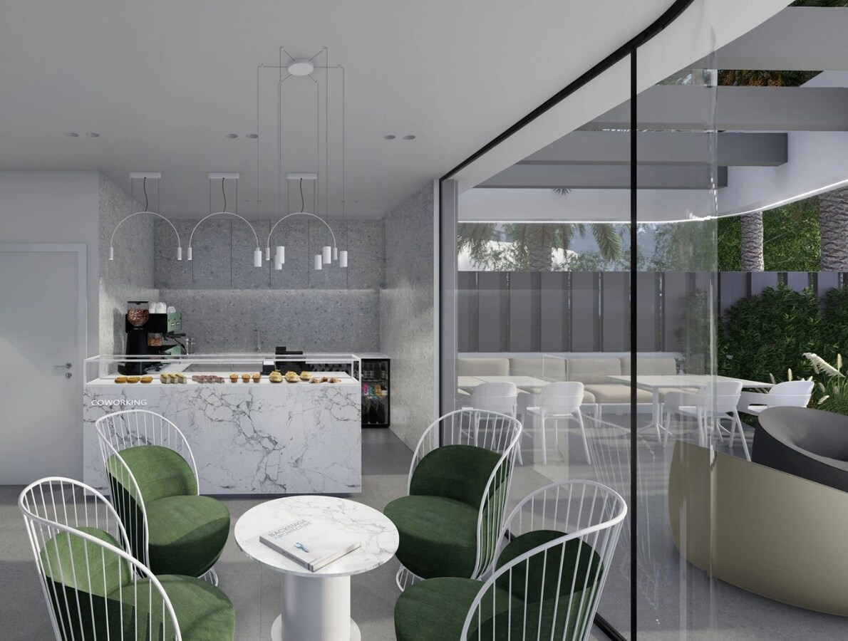 Designappartement in een privé residentie met luxe voorzieningen in El Raso 