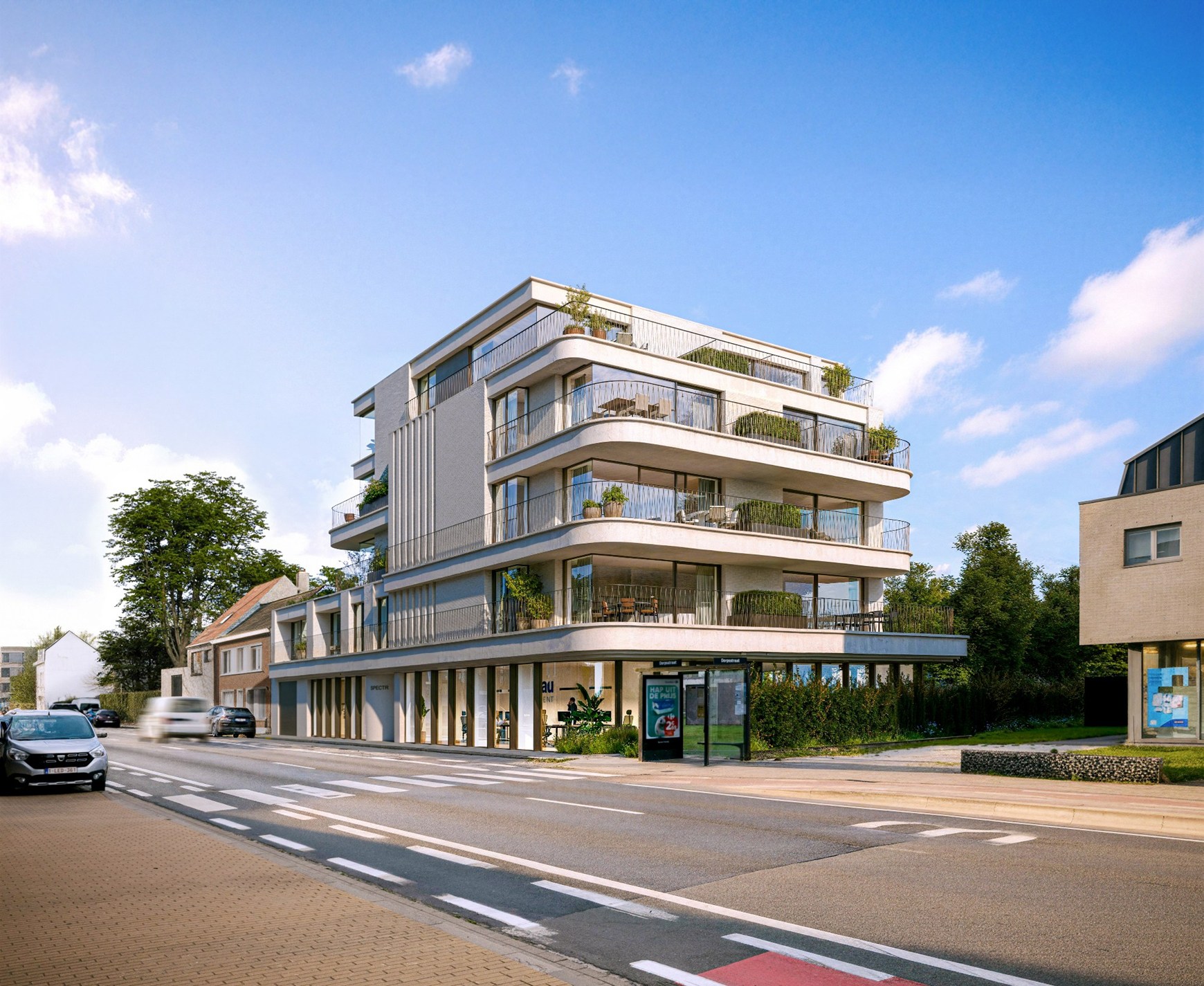 SPECTR – Exclusief wonen in Mariakerke 