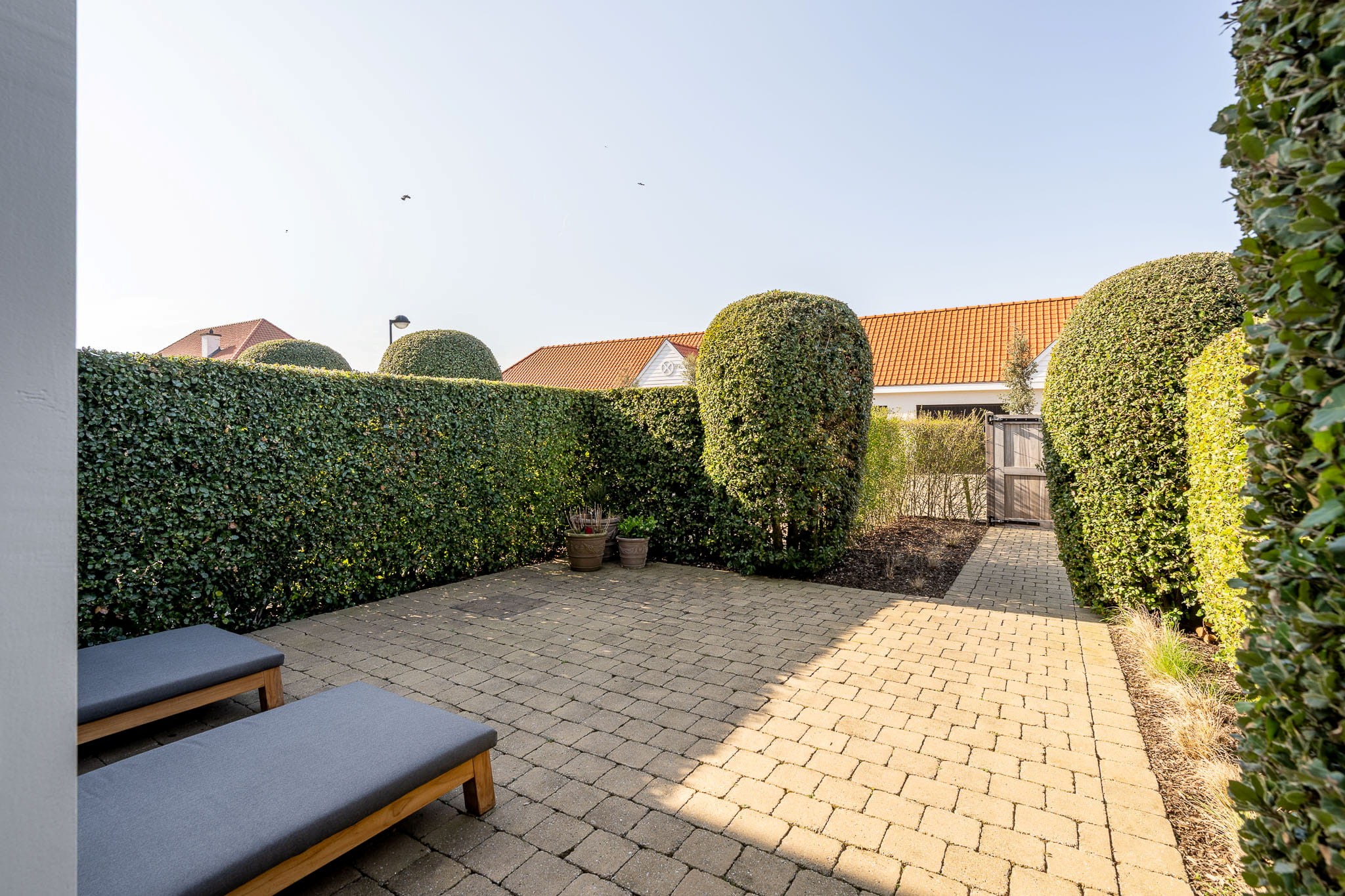 Maison récemment rénovée à vendre avec une vue magnifique sur les polders. 