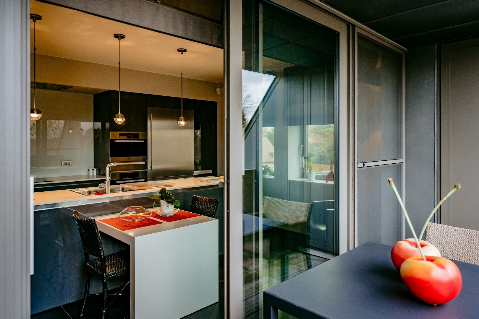 Exclusieve penthouse 151m² landelijk gelegen te Lembeke 