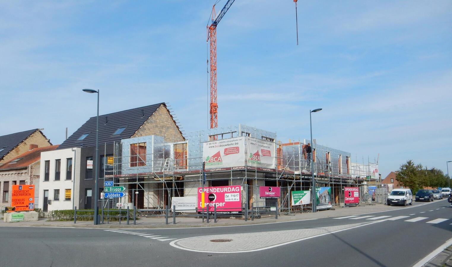 Modern nieuwbouwproject in het gezellige Westkerke 