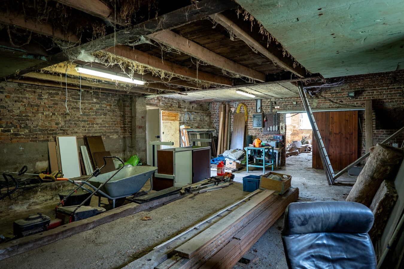 Ruime woning met buitenpiste en kleine binnenpiste op ca. 1,03ha te Hoeselt 